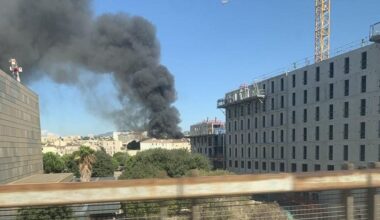 Incendie en cours à Marseille, sept immeubles évacués dans le 15e arrondissement