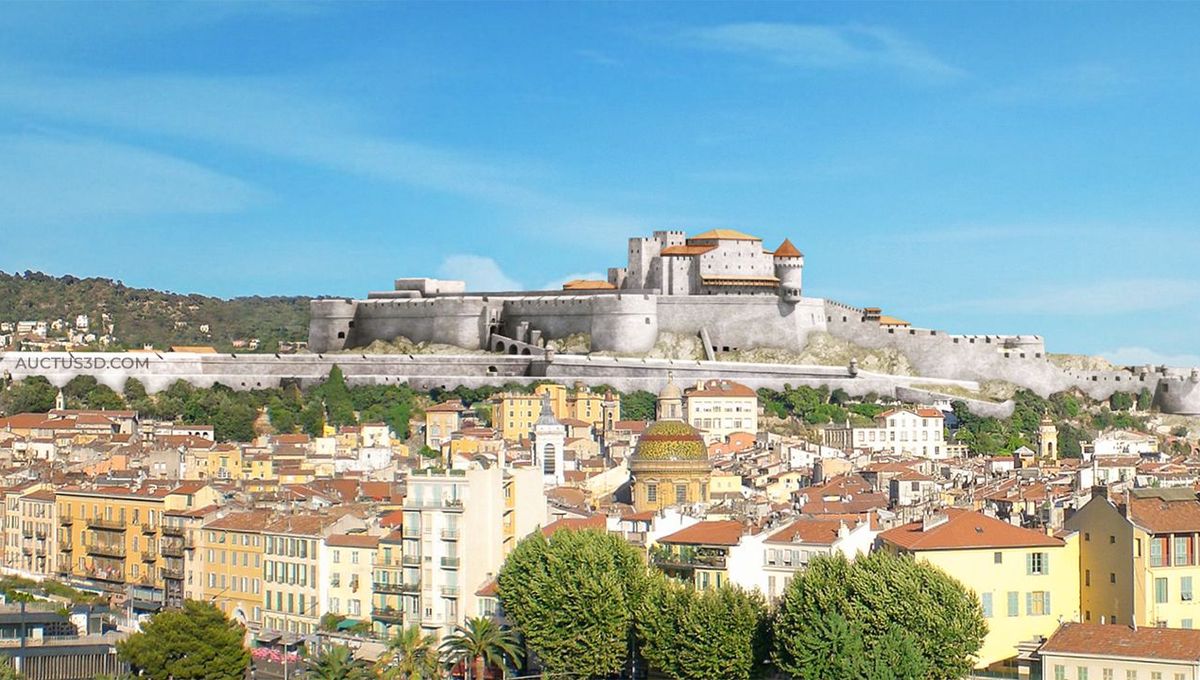 Ce Niçois modélise le château de Nice en 3D
