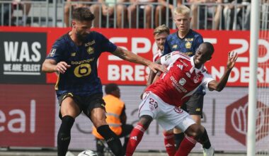 Lille et Brest se neutralisent (3-3) dans un match fou pour la première journée de Ligue 1
