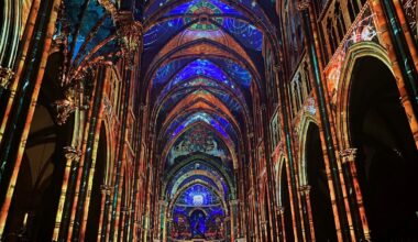 EN IMAGES : un spectacle immersif exceptionnel habille de sons et de lumières la cathédrale de Strasbourg