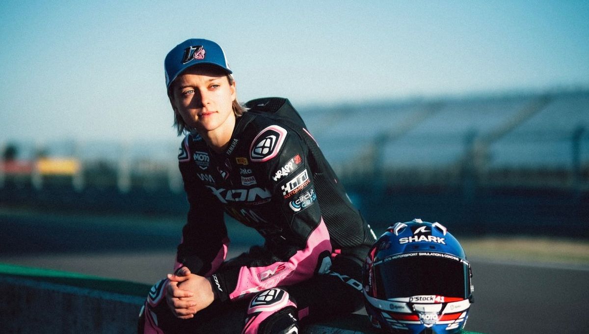 La pilote moto Rochelaise Lucie Boudesseul progresse et signe un Top 10 à Cremona