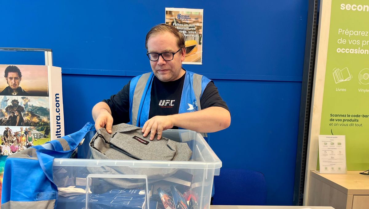 A Nice, Cagnes et Antibes, le secours populaire collecte des fournitures scolaires avant la rentrée