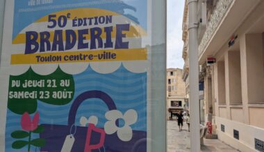 Toulon célèbre les 50 ans de sa braderie