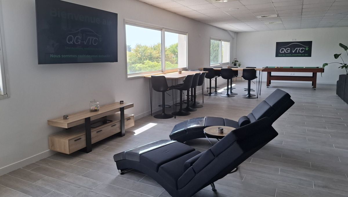 Le "GQ des VTC" ouvre ses portes près de Montpellier : un espace pour permettre aux chauffeurs de faire des pauses