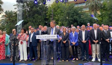 Christian Estrosi lance sa rentrée politique à Nice au “Lou festin Nissart” sans commenter la candidature de Ciotti