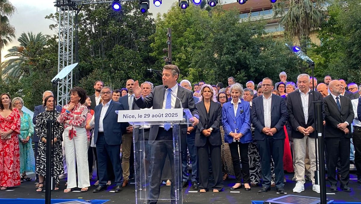 Christian Estrosi lance sa rentrée politique à Nice au “Lou festin Nissart” sans commenter la candidature de Ciotti