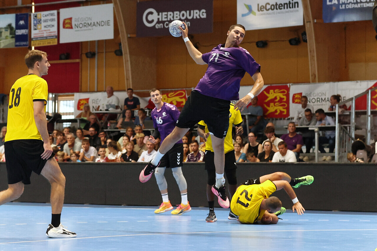 La JS Cherbourg reçoit une équipe de l’élite, Cesson-Rennes, pour continuer à progresser