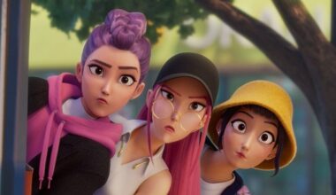 Image tirée du film Kpop Demon Hunters