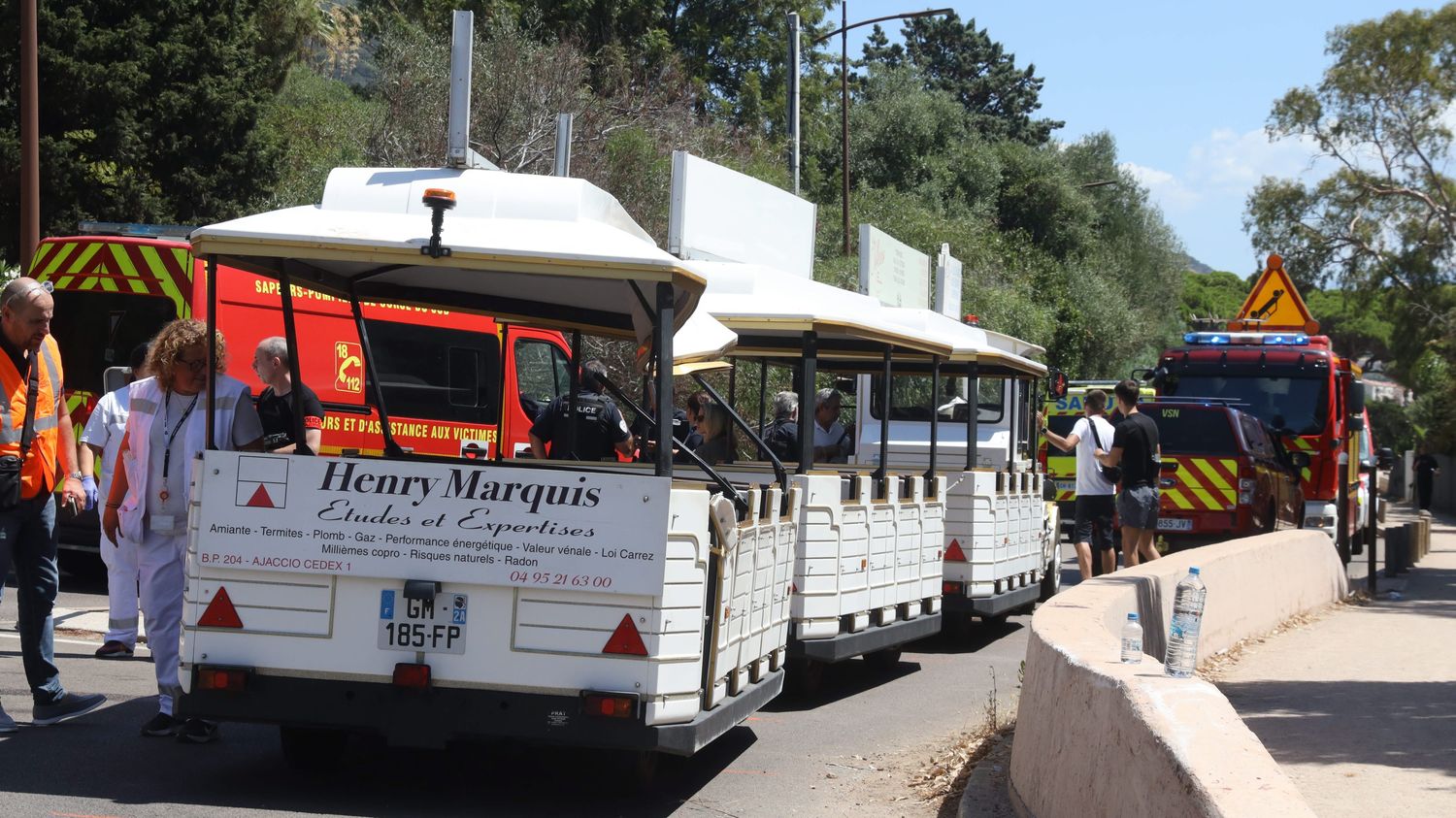 le chauffeur du petit train touristique qui s'est renversé jeudi est mis en examen