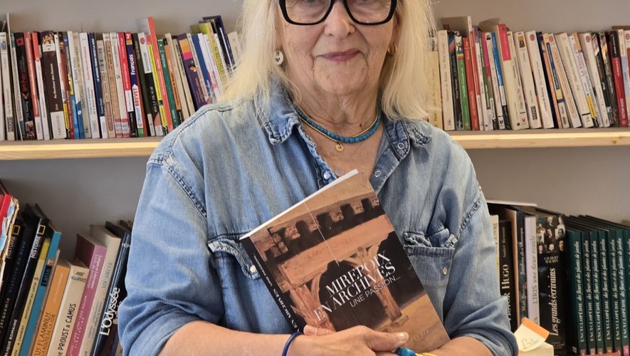 Mirepoix. Martine Rouche en dédicace à la librairie des Couverts
