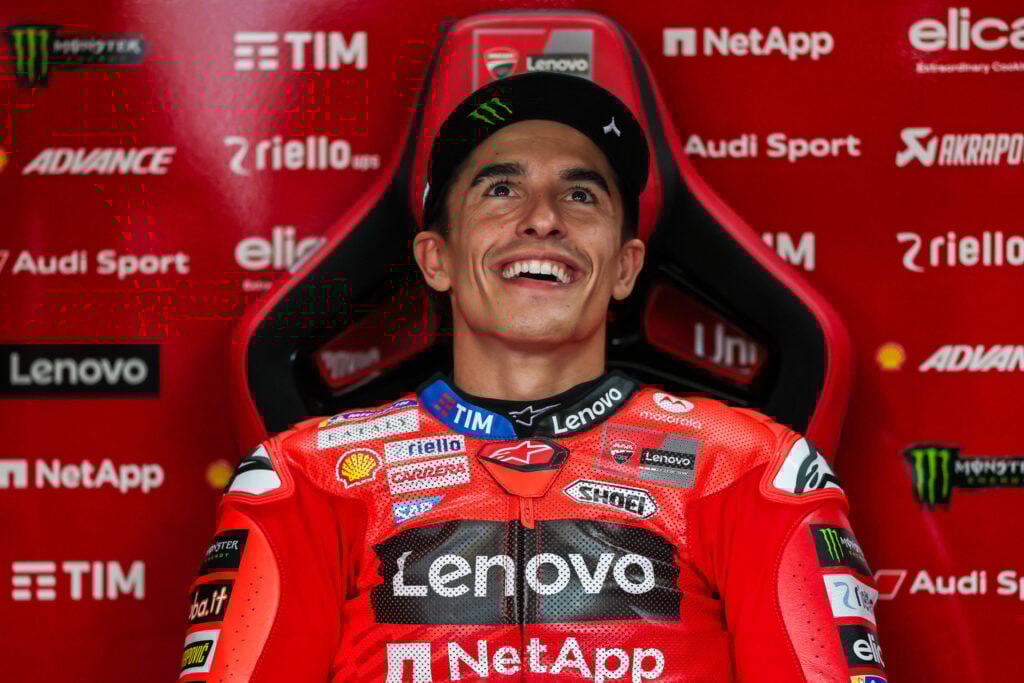 Marc Marquez au Grand Prix de République tchèque 2025