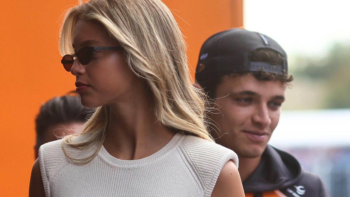 Formule 1: Lando Norris officialise sa relation avec un mannequin
