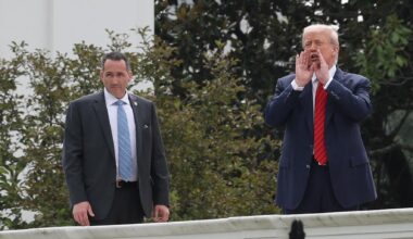 la blague provoc de Trump sur le toit de la Maison-Blanche