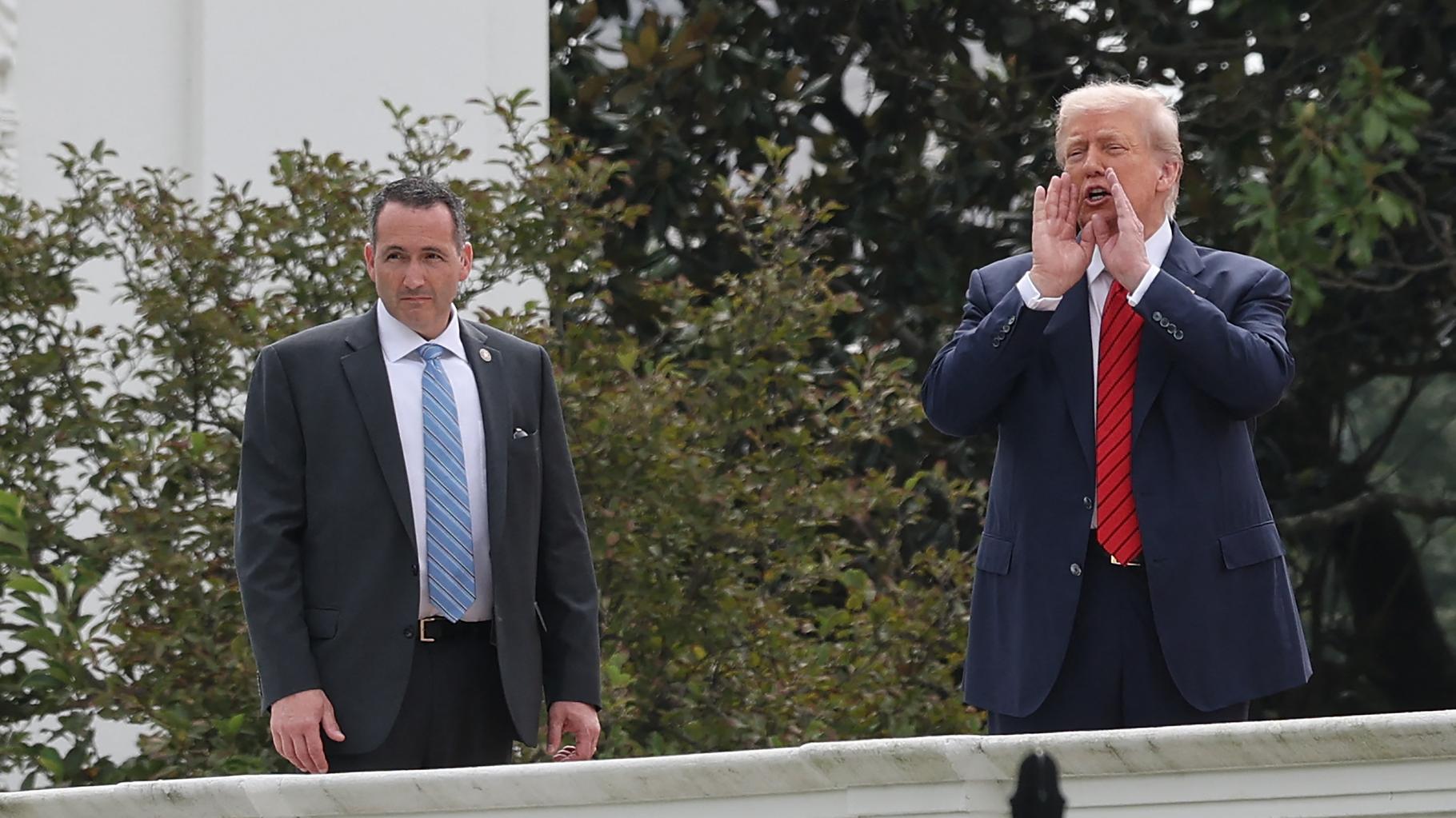 la blague provoc de Trump sur le toit de la Maison-Blanche