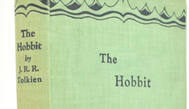 une rare première édition du "Hobbit" de Tolkien aux enchères