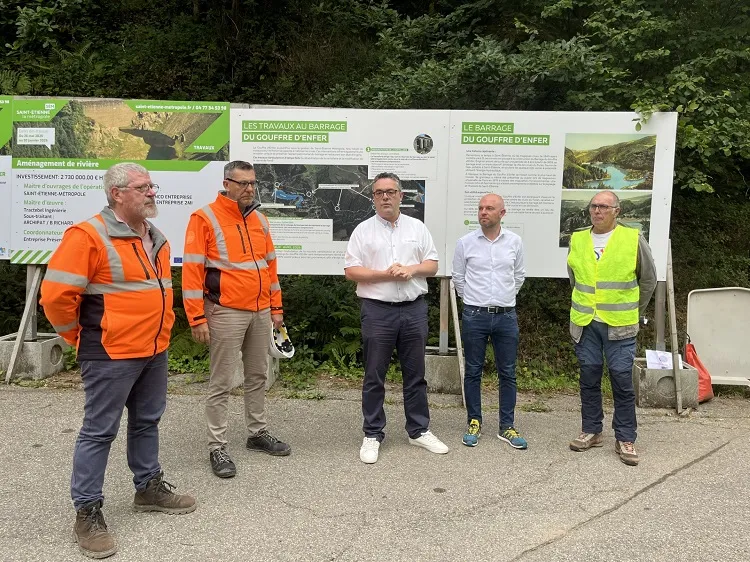 Le barrage du gouffre d’enfer en travaux jusqu’en 2026