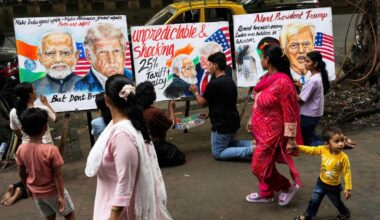 L’alliance entre l’Inde de Modi et les Etats-Unis de Trump fragilisée par le commerce, le Pakistan et le pétrole