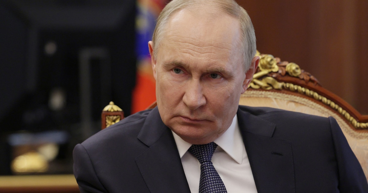 Le président russe Vladimir Poutine à Moscou le 11 juillet 2025.