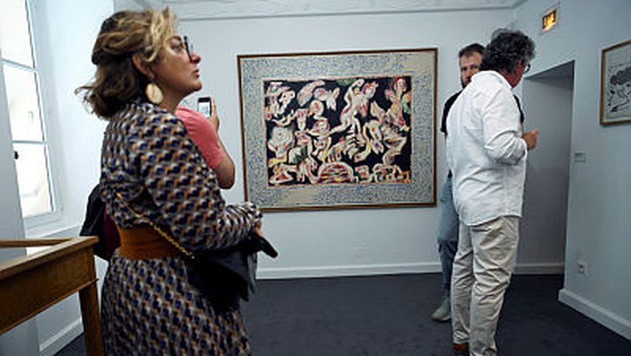 Les retrouvailles à Alès d’Alechinsky et de Pierre-André Benoit autour des arts du papier
