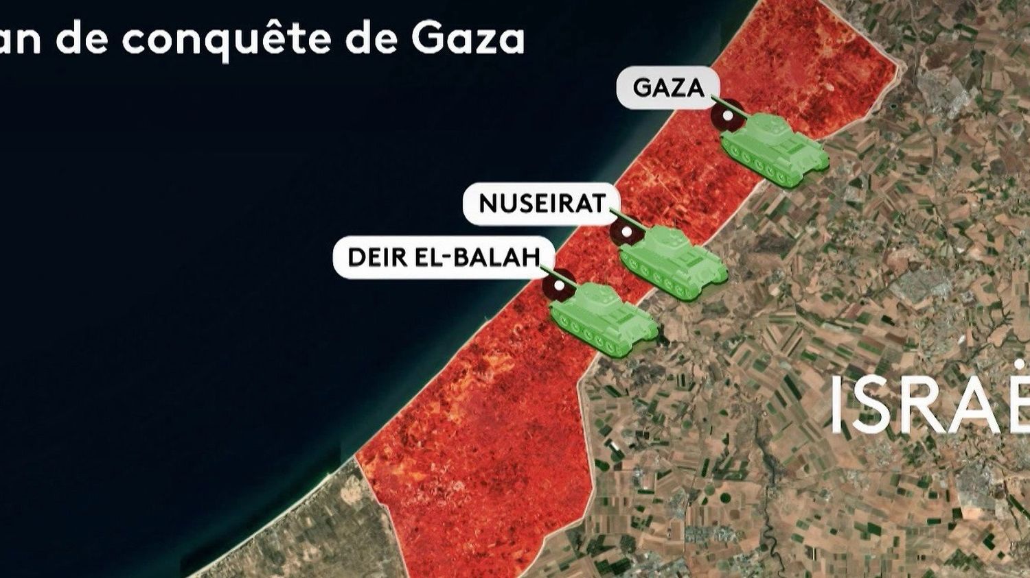le plan d'occupation de l'enclave par Israël suscite une vague d'indignation dans le monde