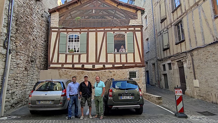 Villefranche-de-Rouergue. Un trompe-l’œil historique signé Stef Berg à Villefranche