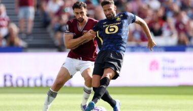 Olivier Giroud régale avec ce but spectaculaire dans le dernier match amical du LOSC face à West Ham