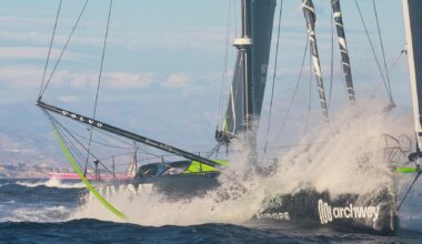En Allemagne, collision spectaculaire entre deux voiliers au départ de The Ocean Race Europe