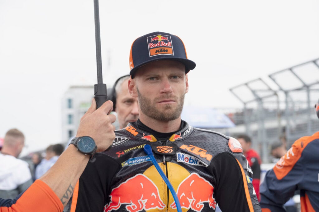 Brad Binder sur la grille du Grand Prix d'Allemagne 2025