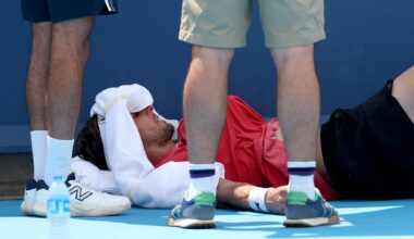 Le tennisman français Arthur Rinderknech mis K.O par la chaleur étouffante à Cincinnati