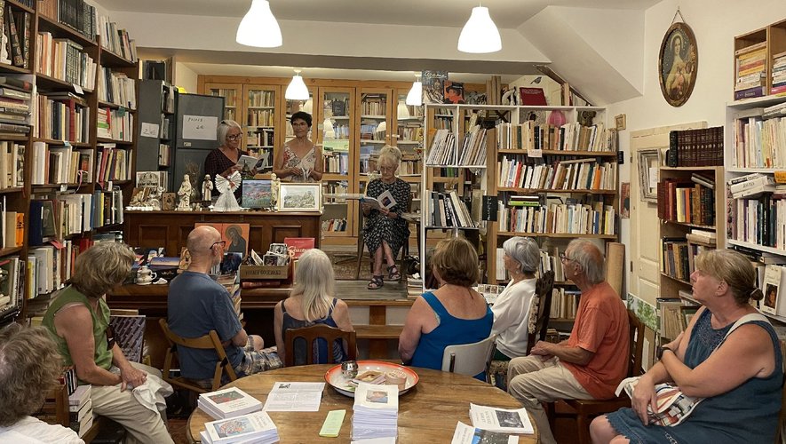 Lectures et dédicaces à La Maison-Livre de Montolieu