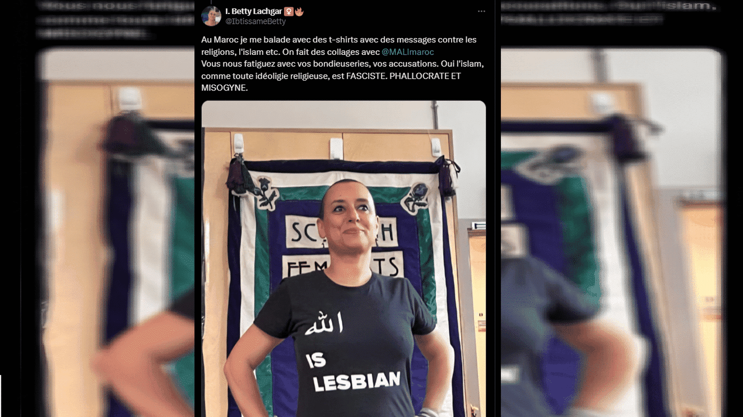 Une militante féministe incarcérée au Maroc pour "atteinte à l'islam"