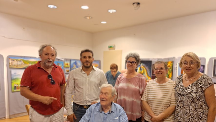 Villefranche-de-Rouergue. Un résident de Rulhe expose avec le Club’Art de Villefranche