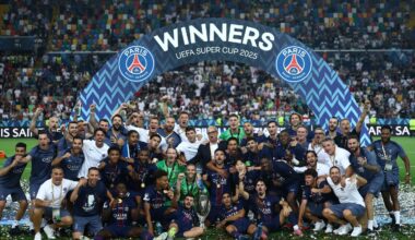 Le Paris Saint-Germain remporte la Supercoupe d’Europe en renversant Tottenham en fin de match