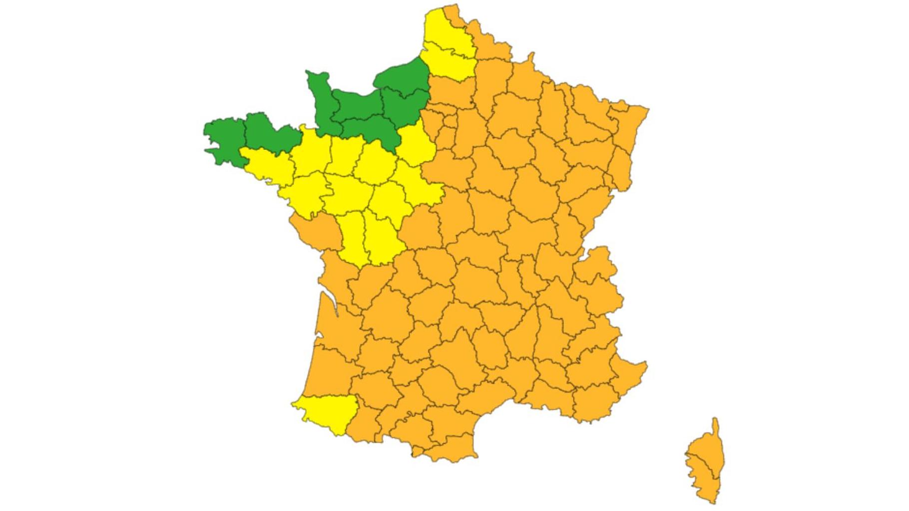 Météo France lève la vigilance rouge dans l’Hexagone, avant un nouveau pic de chaleur