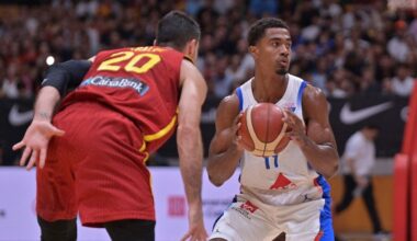 L'équipe de France masculine de basket bat l'Espagne pour son premier gros test avant l'Euro