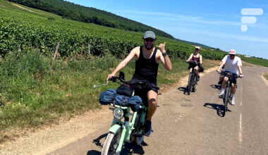 le témoignage d’Arthur, qui a traversé la Bourgogne à vélo mécanique
