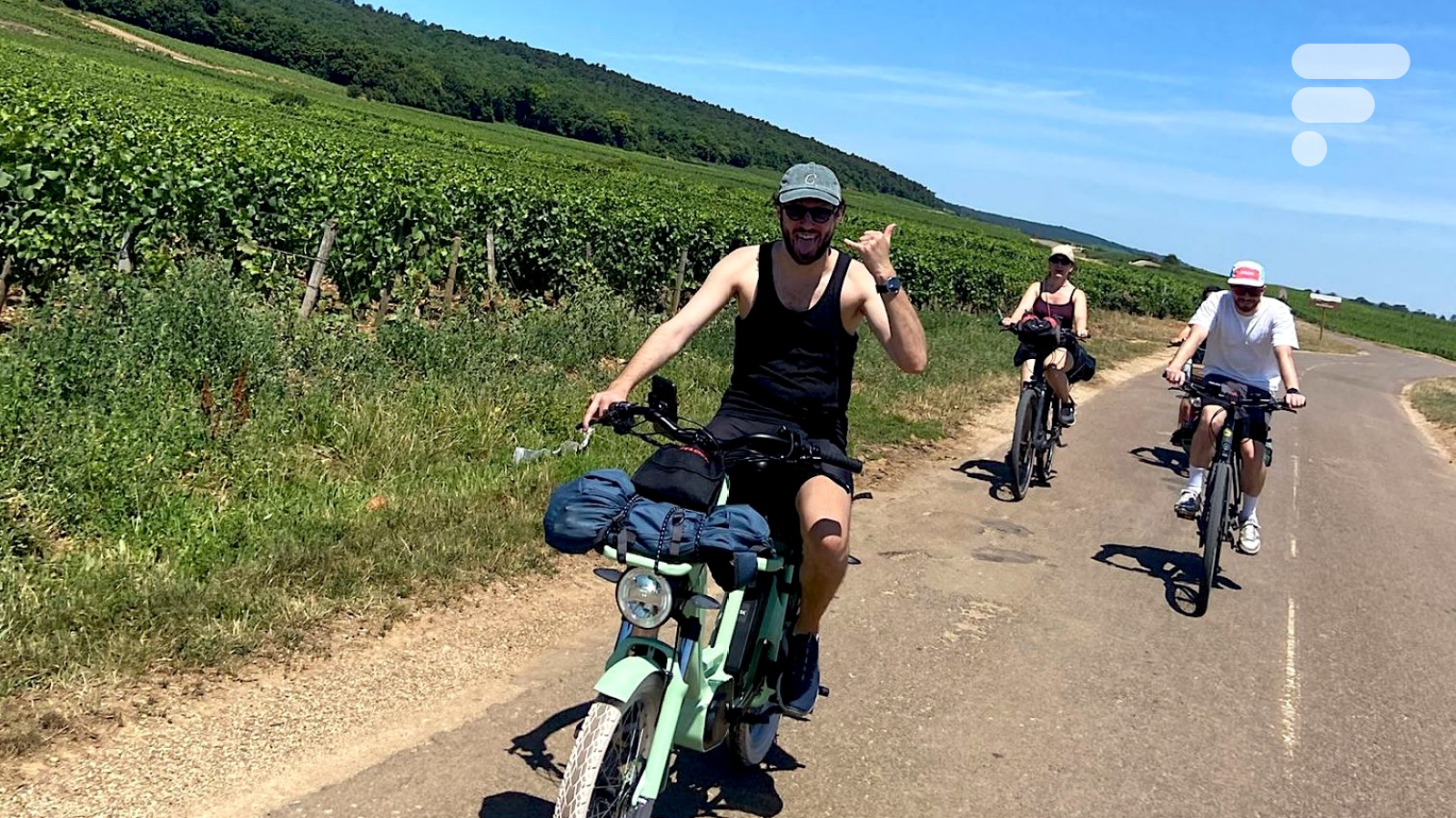 le témoignage d’Arthur, qui a traversé la Bourgogne à vélo mécanique