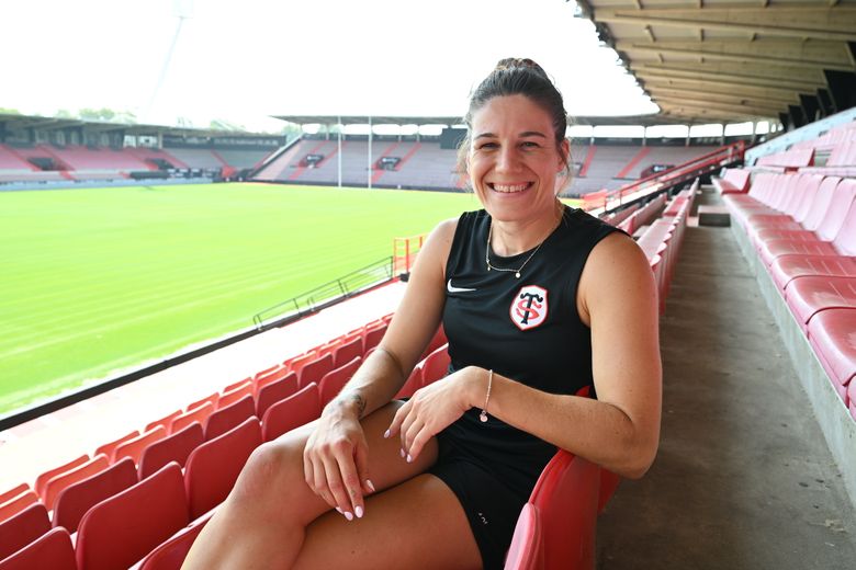 Gaëlle Hermet, joueuse du Stade Toulousain depuis 2014.