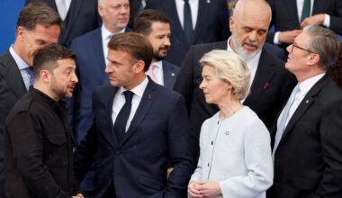 plusieurs dirigeants européens, dont Emmanuel Macron, participeront à la réunion entre Donald Trump et Volodymyr Zelensky à Washington