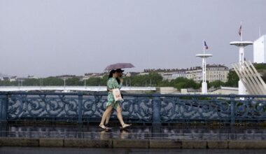 les températures baisseront fortement dès mardi, avant l'arrivée d'averses orageuses, annonce Météo-France