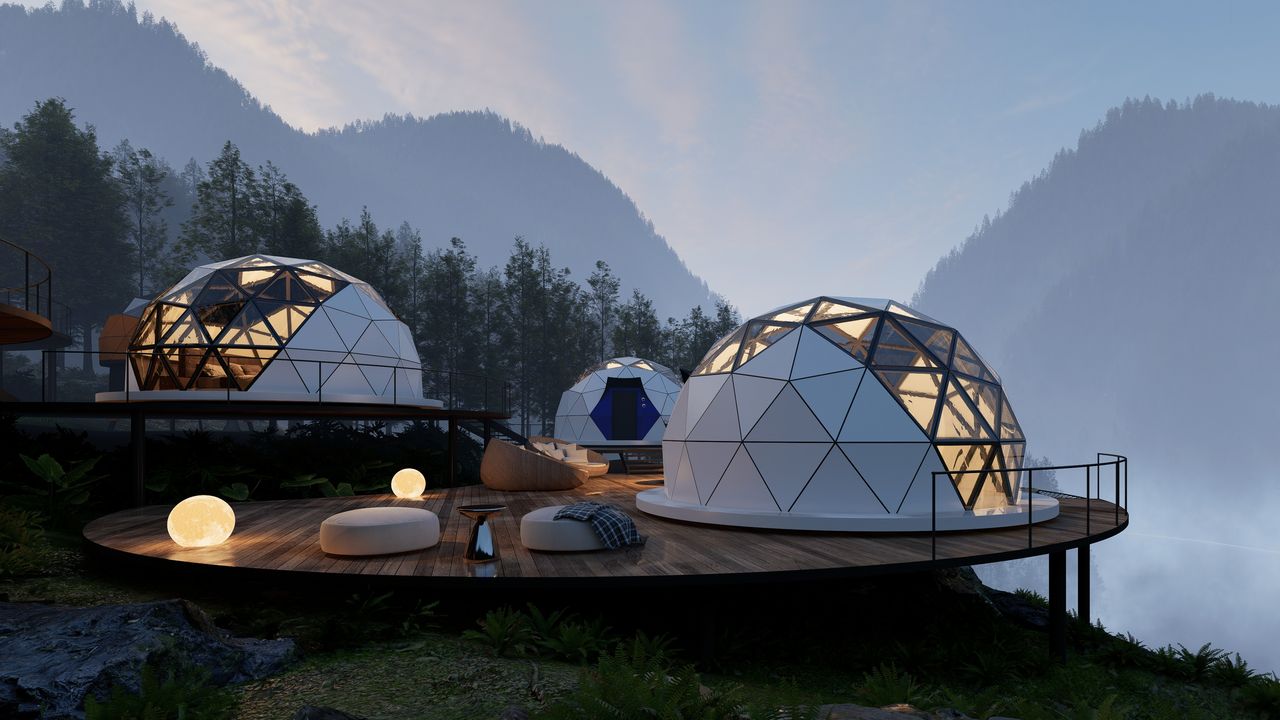 Cette maison capsule de style Space Age mesure 28 m² et coûte 15 000 euros