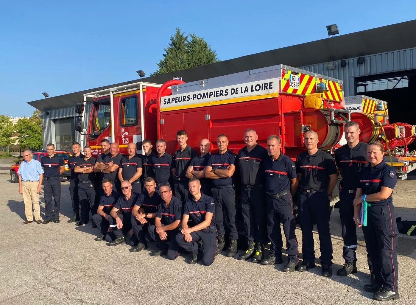 Comment le SDIS de la Loire s'organise pour aider les pompiers des autres départements ?