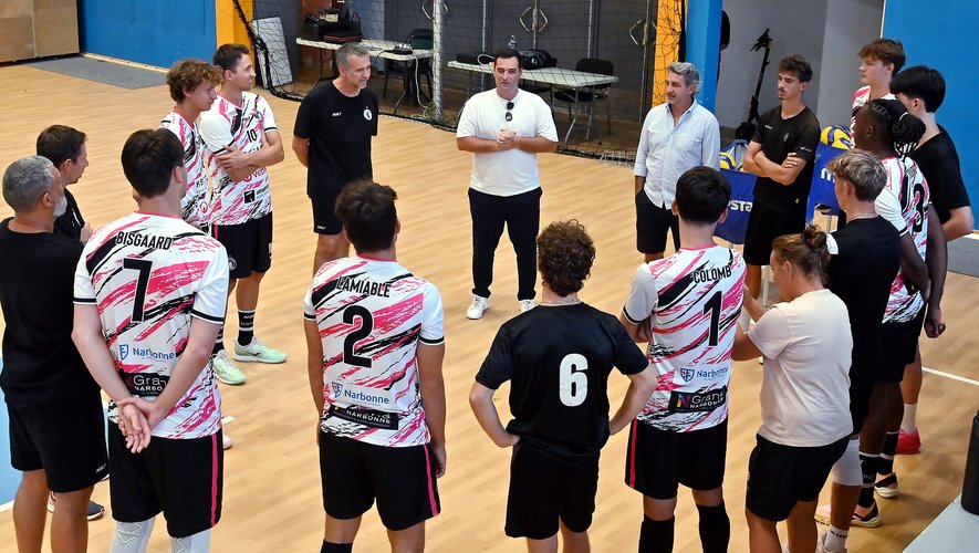 Volley-ball – SpikeLigue : "C’est le lancement du projet sportif cette année", au Palais du Travail, c’est le jour 1 pour les nouveaux Centurions Narbonne