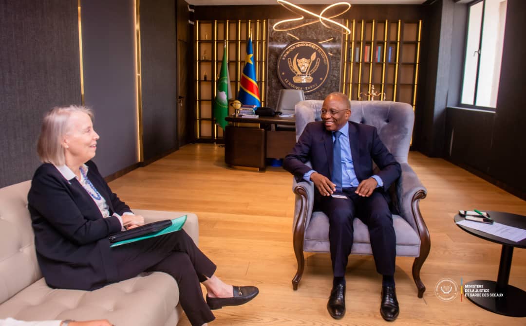 La RDC et les USA décident de renforcer leur coopération judiciaire