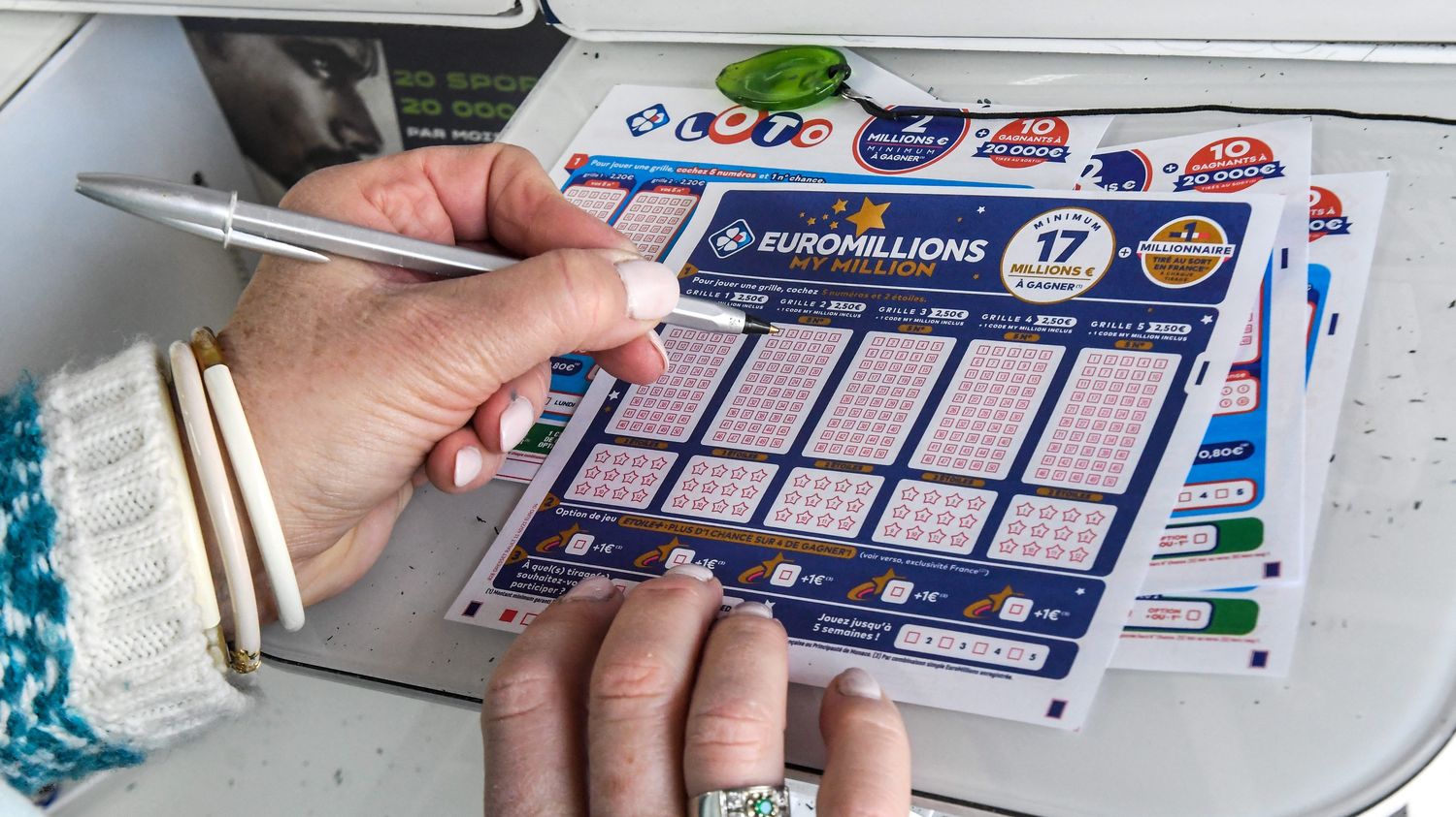un joueur remporte 250 millions d'euros, le plus gros gain jamais remporté en France