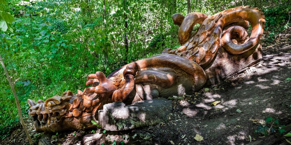 Genève: une sculpture géante risque de finir en rondelles