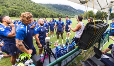 Comment les joueurs du Montpellier Hérault Rugby s’entraînent au frais, dans les Pyrénées