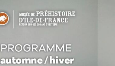 Programme du musée de Préhistoire d'Île-de-France