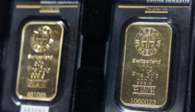 Les volumes d'or envoyés vers les Etats-Unis ont explosé en juillet