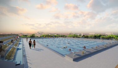 Bassin olympique sur le toit, espace bien-être et restaurant : ce que contiendra la Cité de la natation à Toulouse